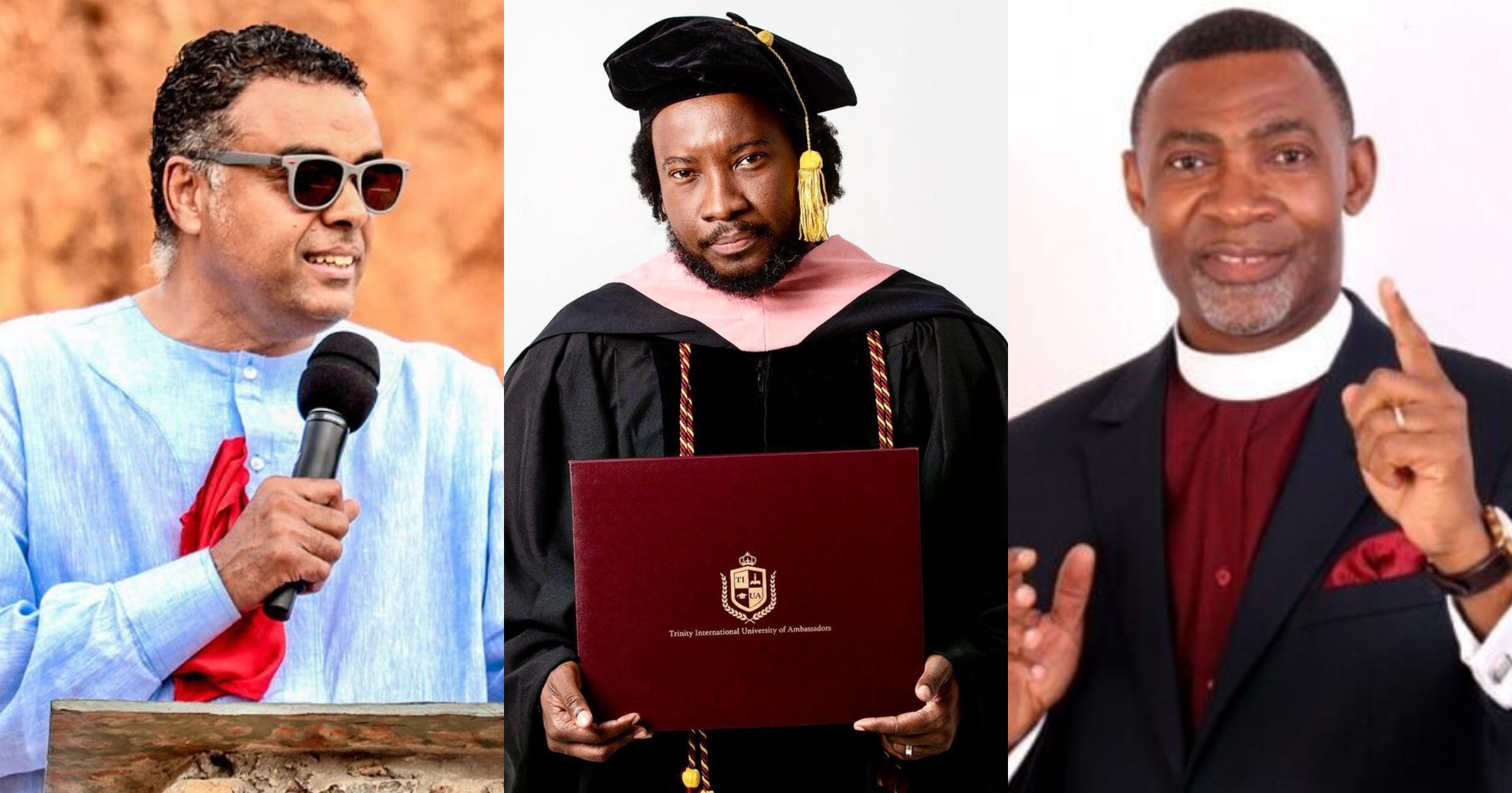 Unlike Sonnie Badu, these top Ghanaian pastors hold real doctorate degrees (photos)