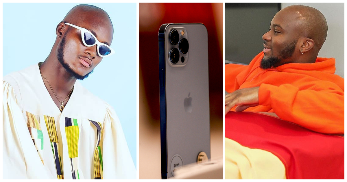 King Promise lookalike says musician did not give him the iPhone he wanted.