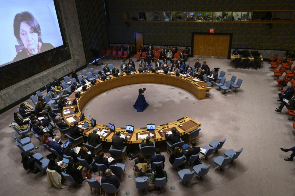 The UN Security Council meets to discuss Russia's invasion of Ukraine on October 21, 2022
