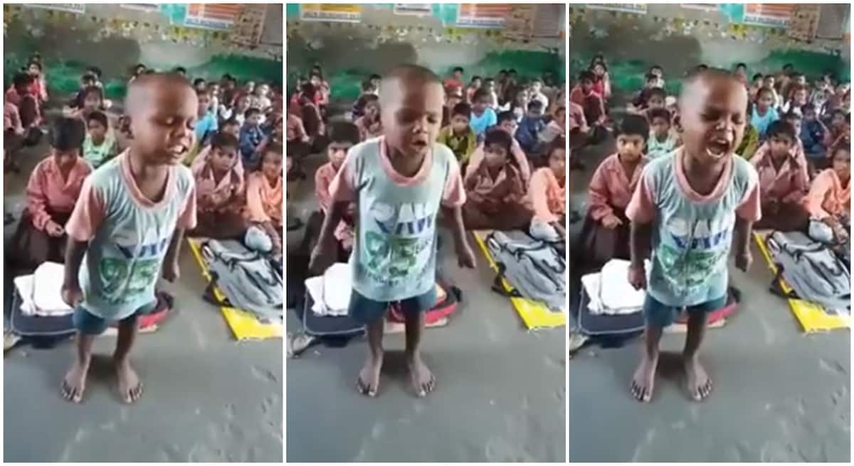 "Very confident": Primary school boy passionately teaches his classmates while teacher is away, video goes viral
