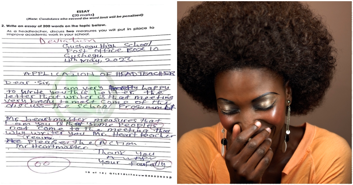Sample answer from Ghana Teachers Licensure Exams