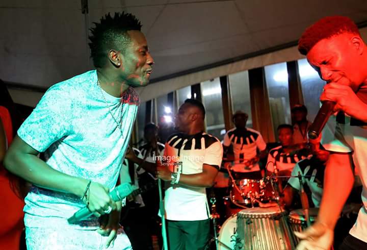 Asamoah Gyan chills with ‘young billionaire’ Ibrah One