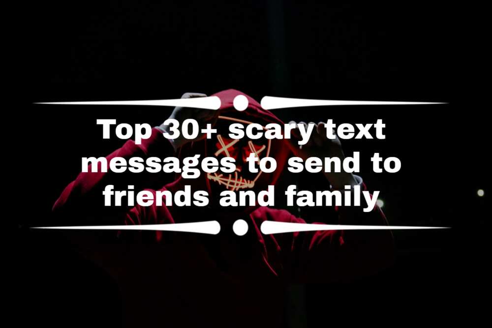 scary text messages