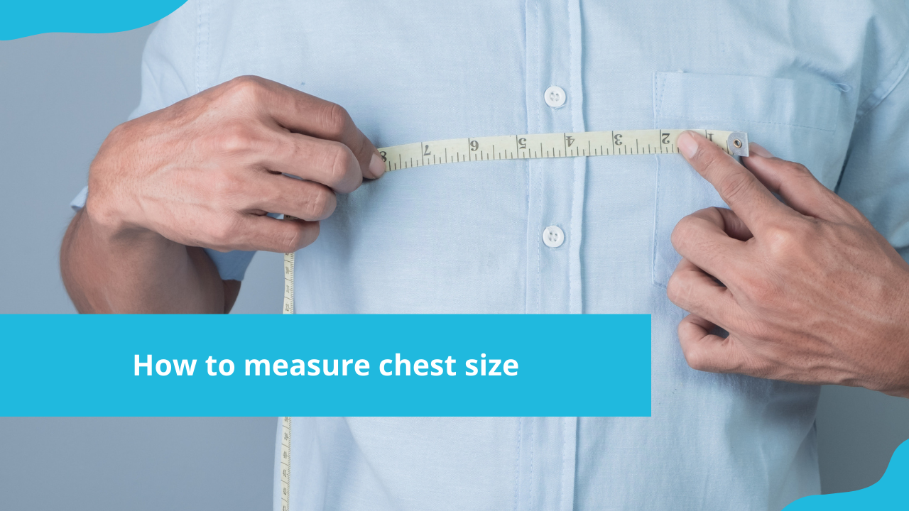 How to measure chest size