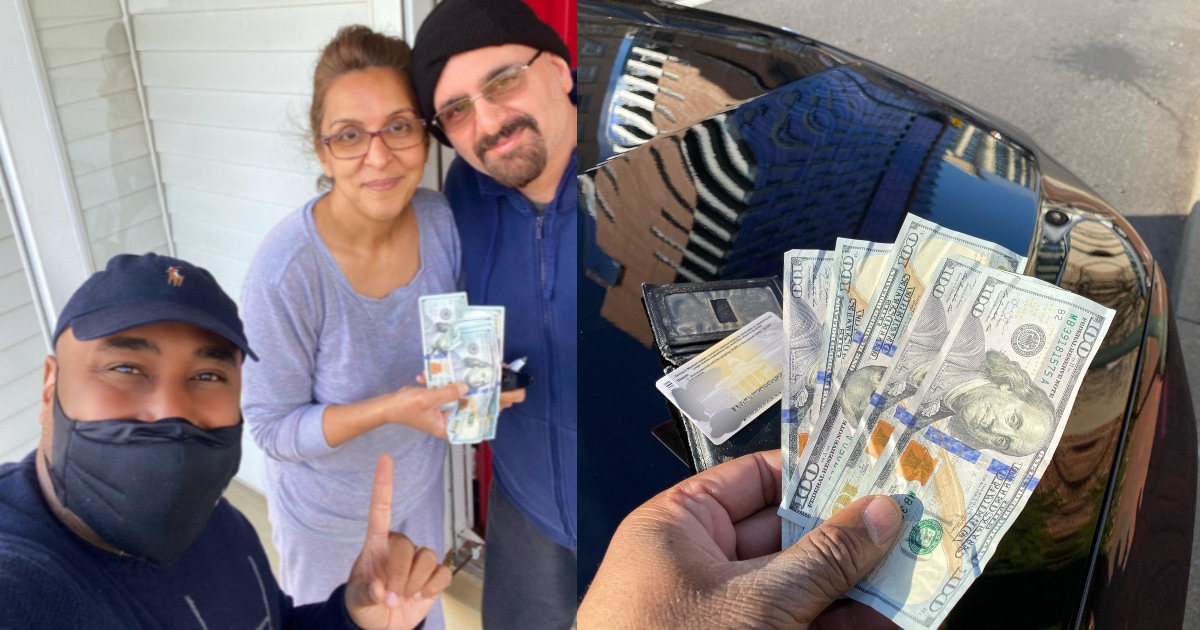 US journalist Shomari Stone picks wallet full of cash on streets, returns it to happy owner