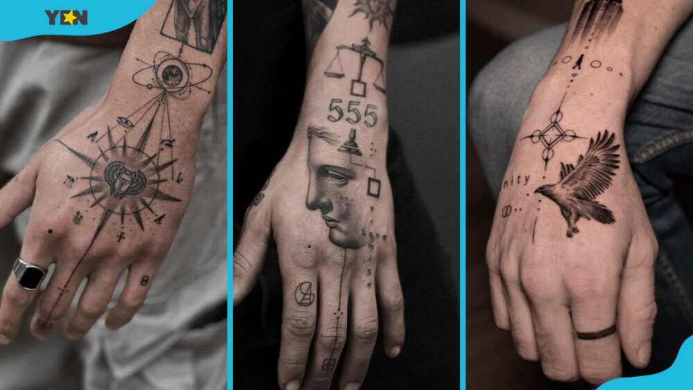 Hand tattoos for men