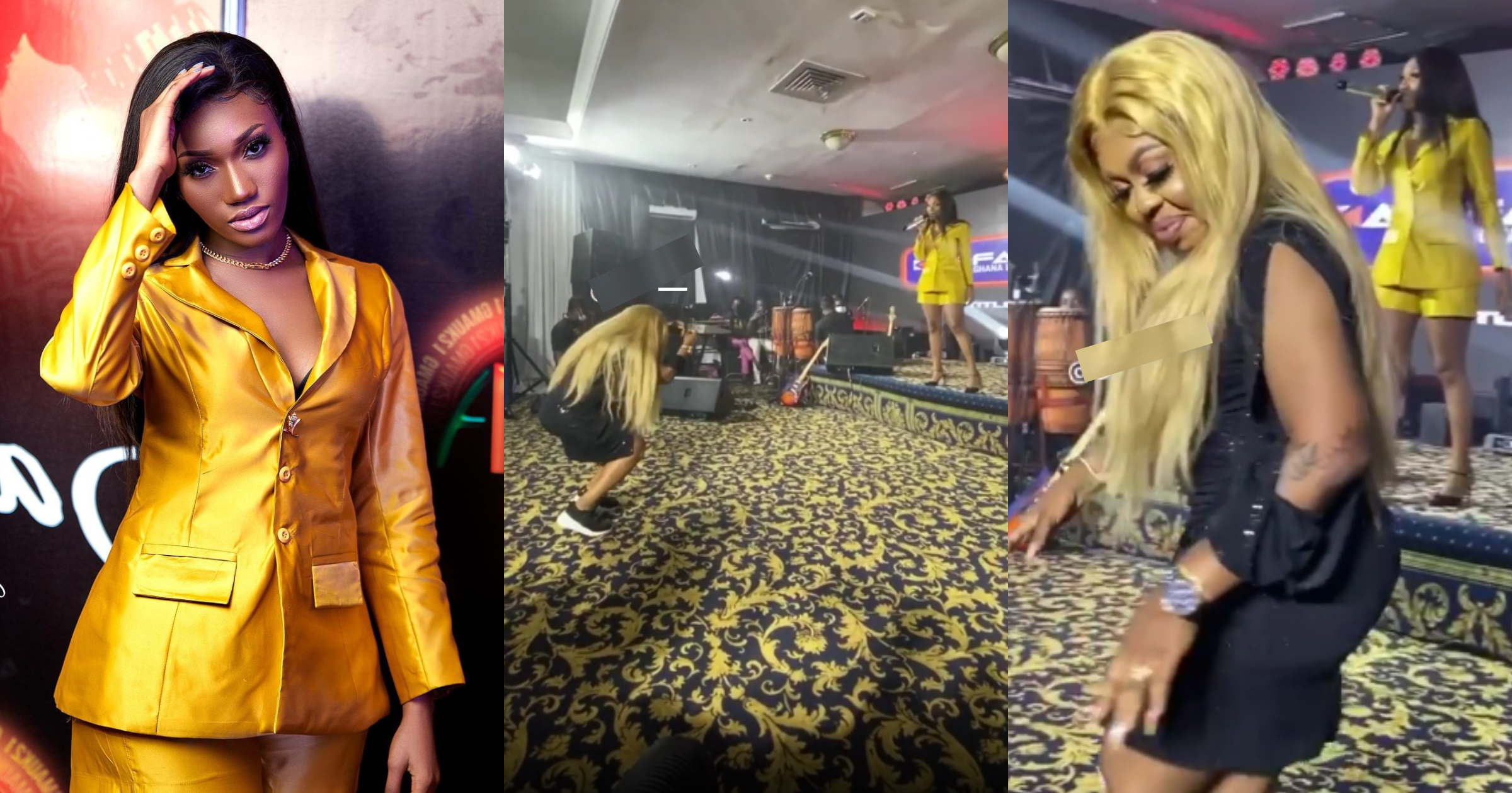 This one over you; Ghanaians mock Afia Schwar after 'drunk' excuse for Wendy Shay dance