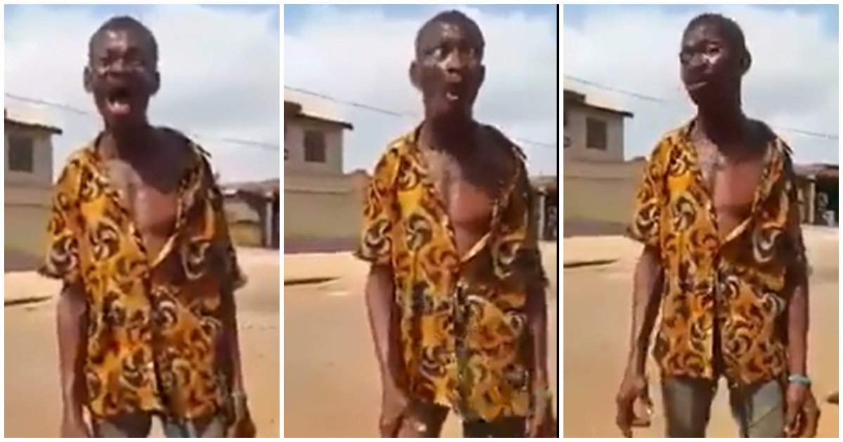 Video of A Ghanaian Elderly Man Wows Many As He Makes Various Animal Sounds  With Funny Facial Reactions 