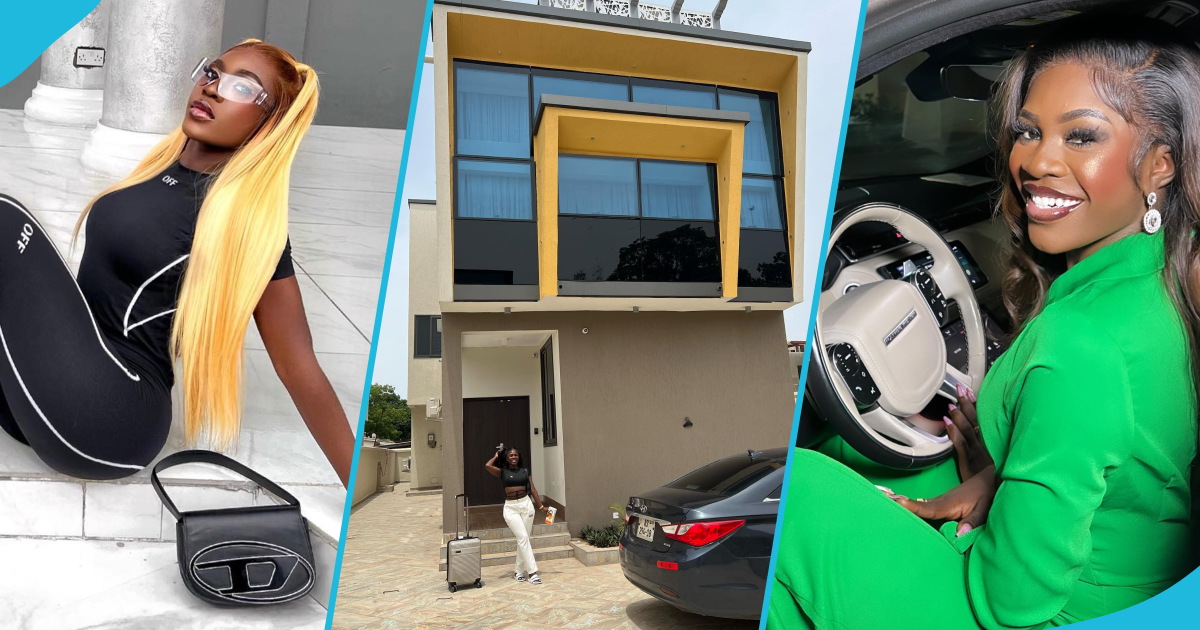Dulcie Boateng said she was able to build her plush mansion in a year by selling glasses on social media