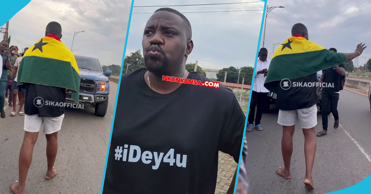 John Dumelo embarks on a walk from UG to Presec