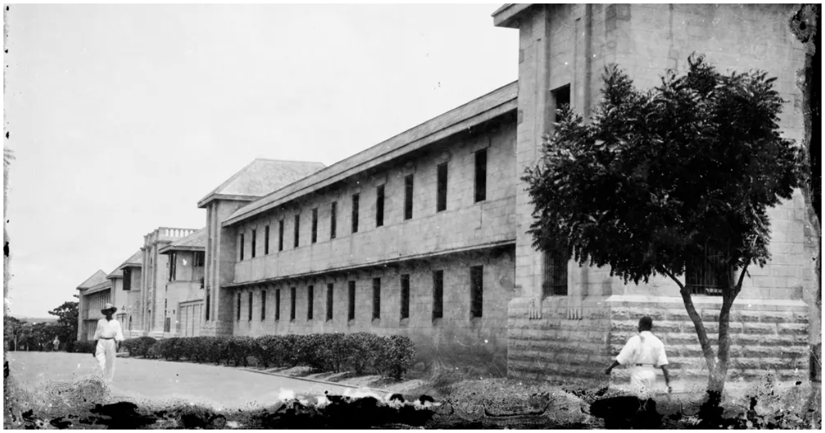 Central police headquarters in Accra, 1930