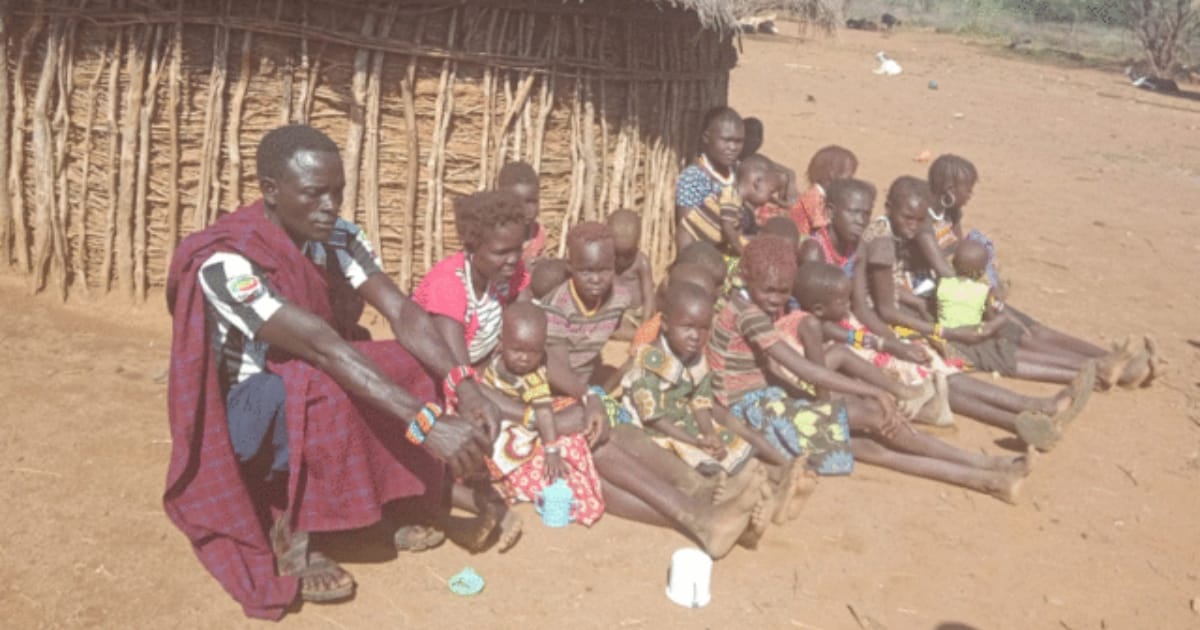 Baringo: 33-year-old man with 19 children says they are his future source of wealth