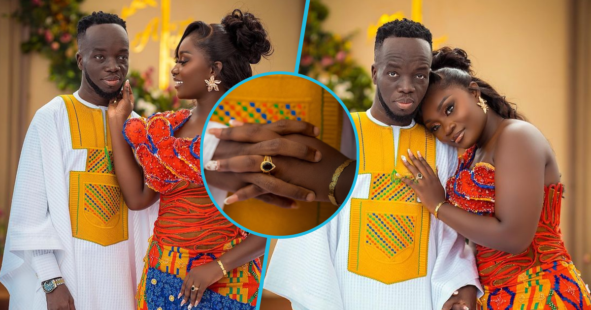 More beautiful photos and videos from Akwaboah's traditional wedding drop