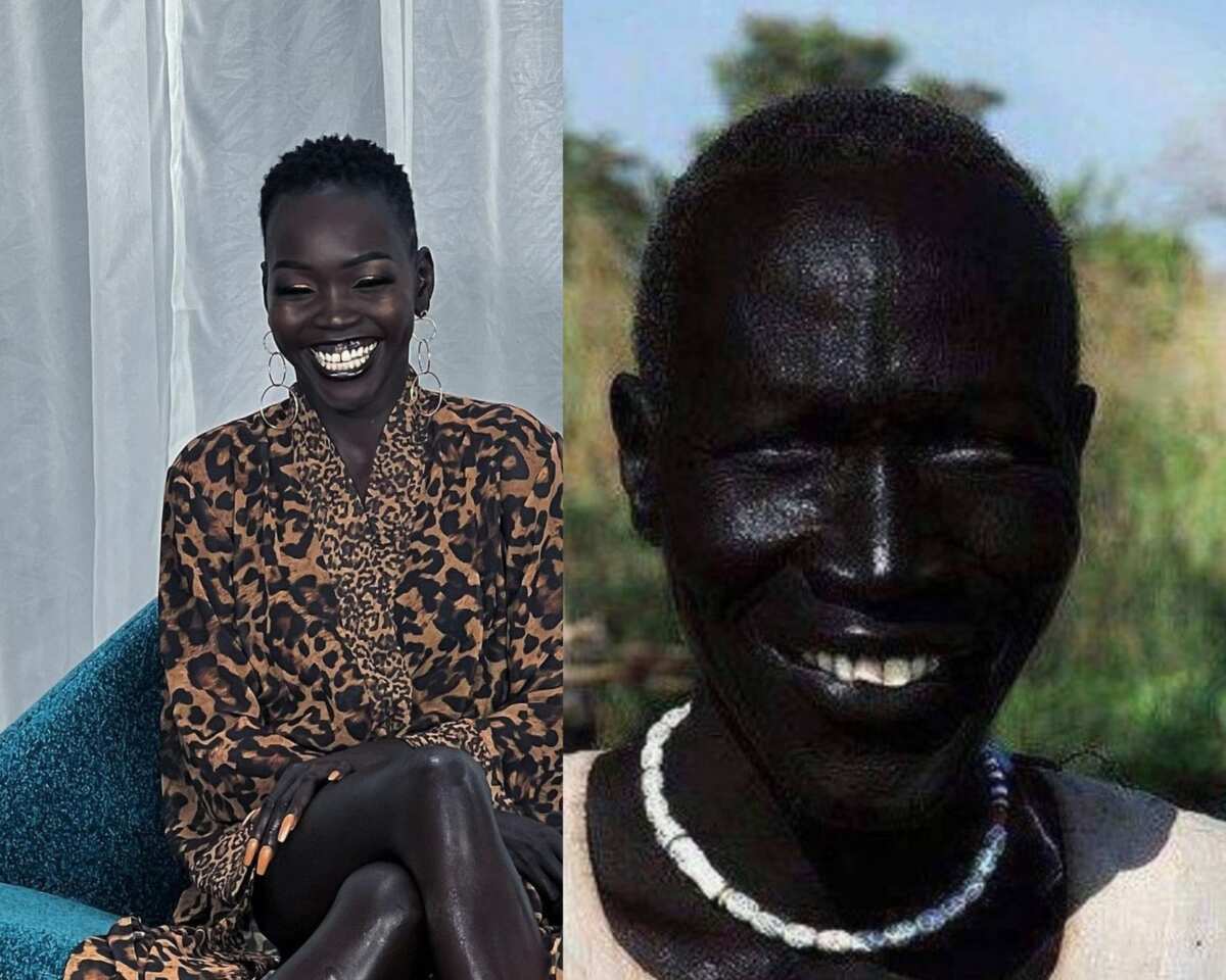 blackest african man