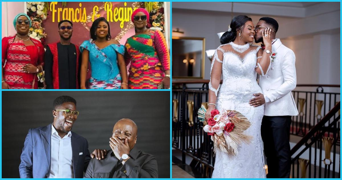 Beautiful videos pop up as Mahama's official photographer ties the knot with fiance, former president reacts