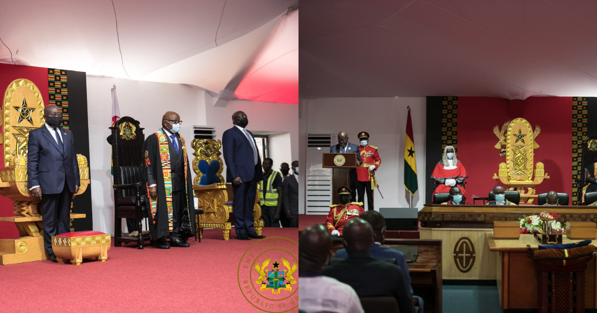Photos drop from Akufo-Addo's final State of the Nation's Address