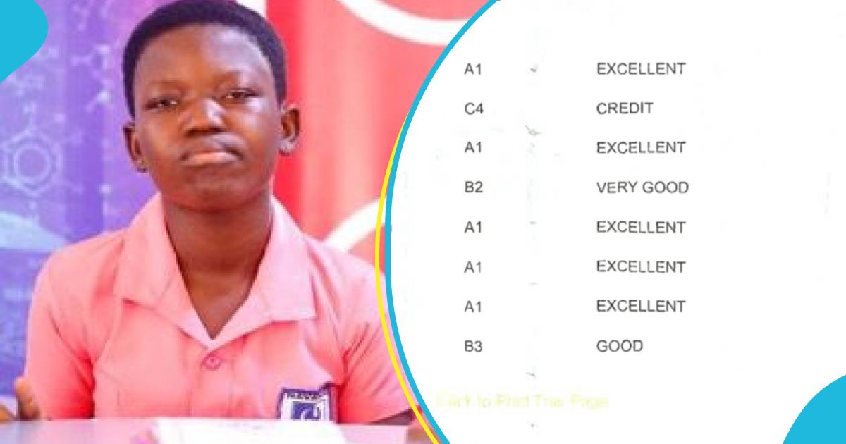WASSCE: Brilliant NSMQ student who got 5As now works at a drinking spot, seeks support to go to university