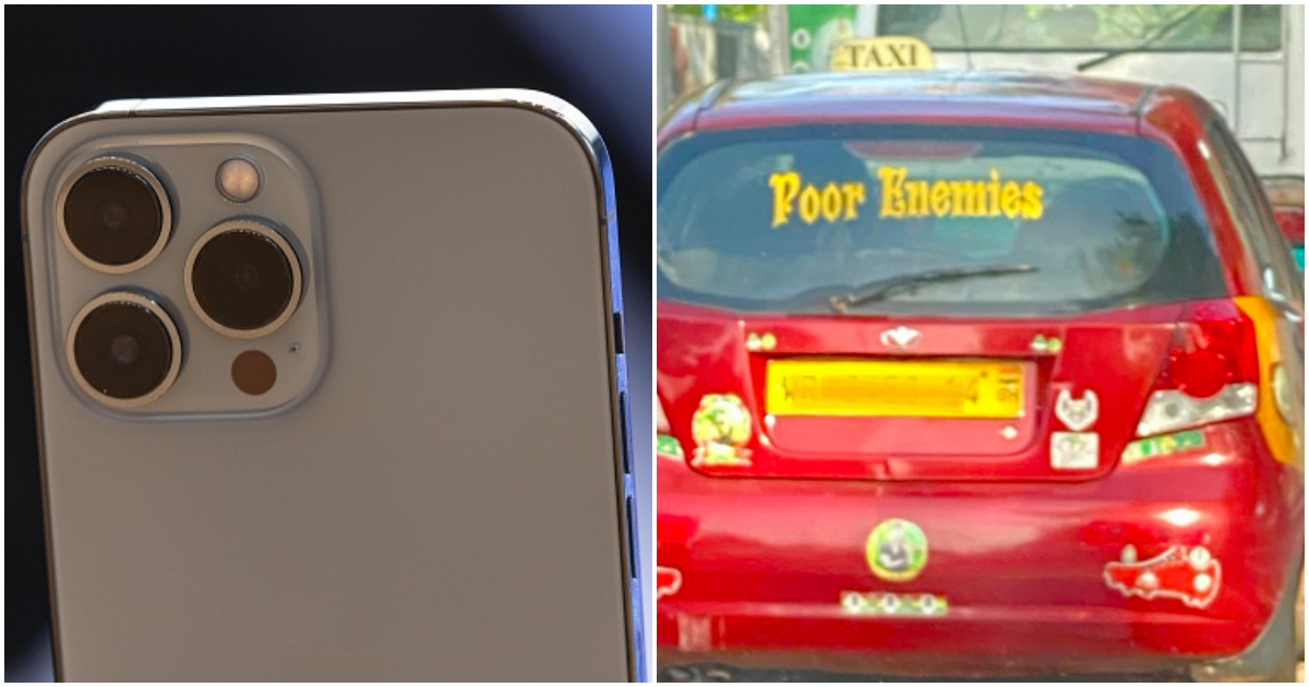 How a taxi driver tricked a young man and stole his iPhone 13 after requesting for direction