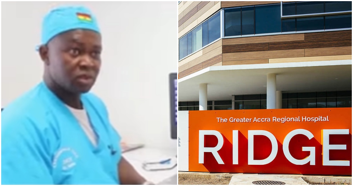 Dr Kaba works at the Greater Accra Regional Hospital