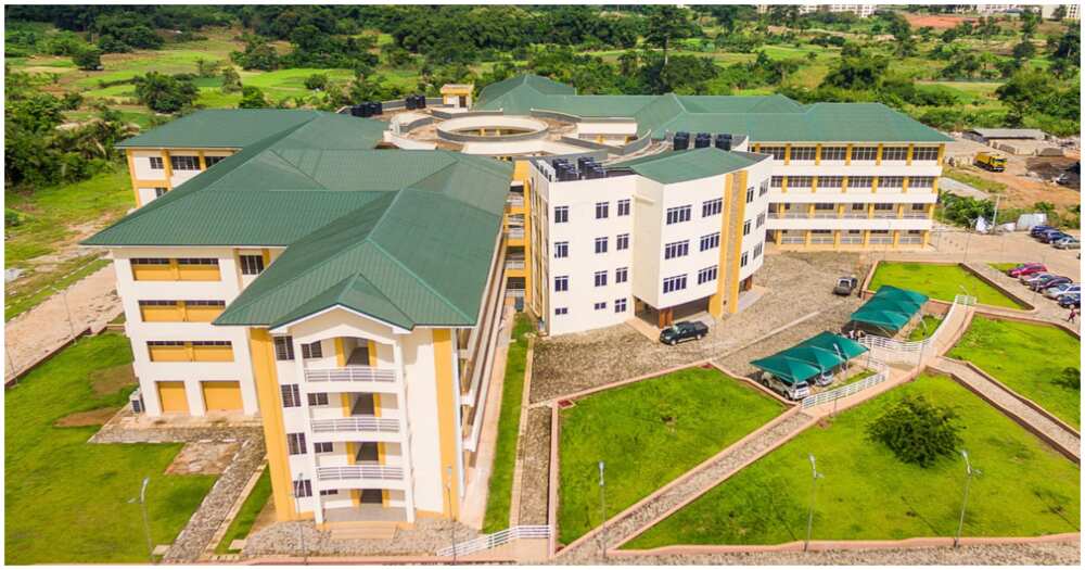 The new social science faculty block in KNUST