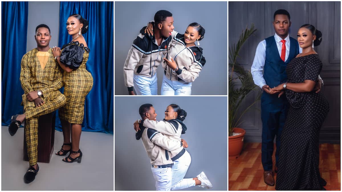 Nigerian couple makes big fashion statement with their stylish pre-wedding photos