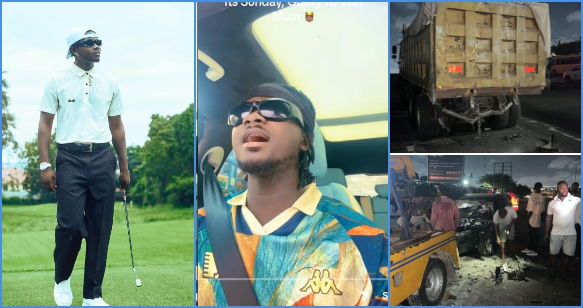 Last video of Kuami Eugene shows him heading to his mum's place before accident