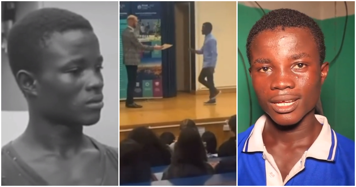Thomas Amoani: Ghanaian who scored 8As in WASSCE emerges Overall Best Economics Student at Brunel University