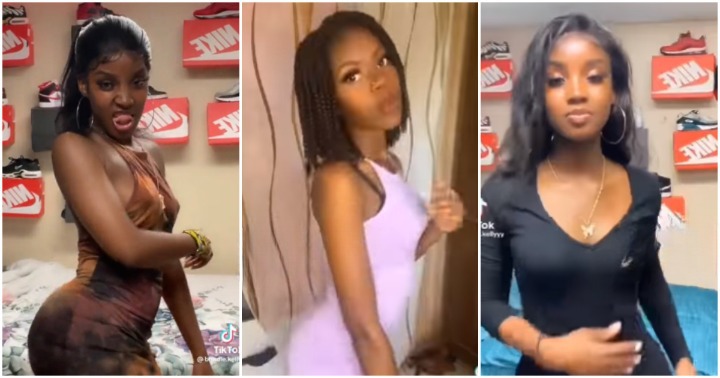 Cute lady challenges Bhadie Kelly with wild dance moves in video; many still love TikToker