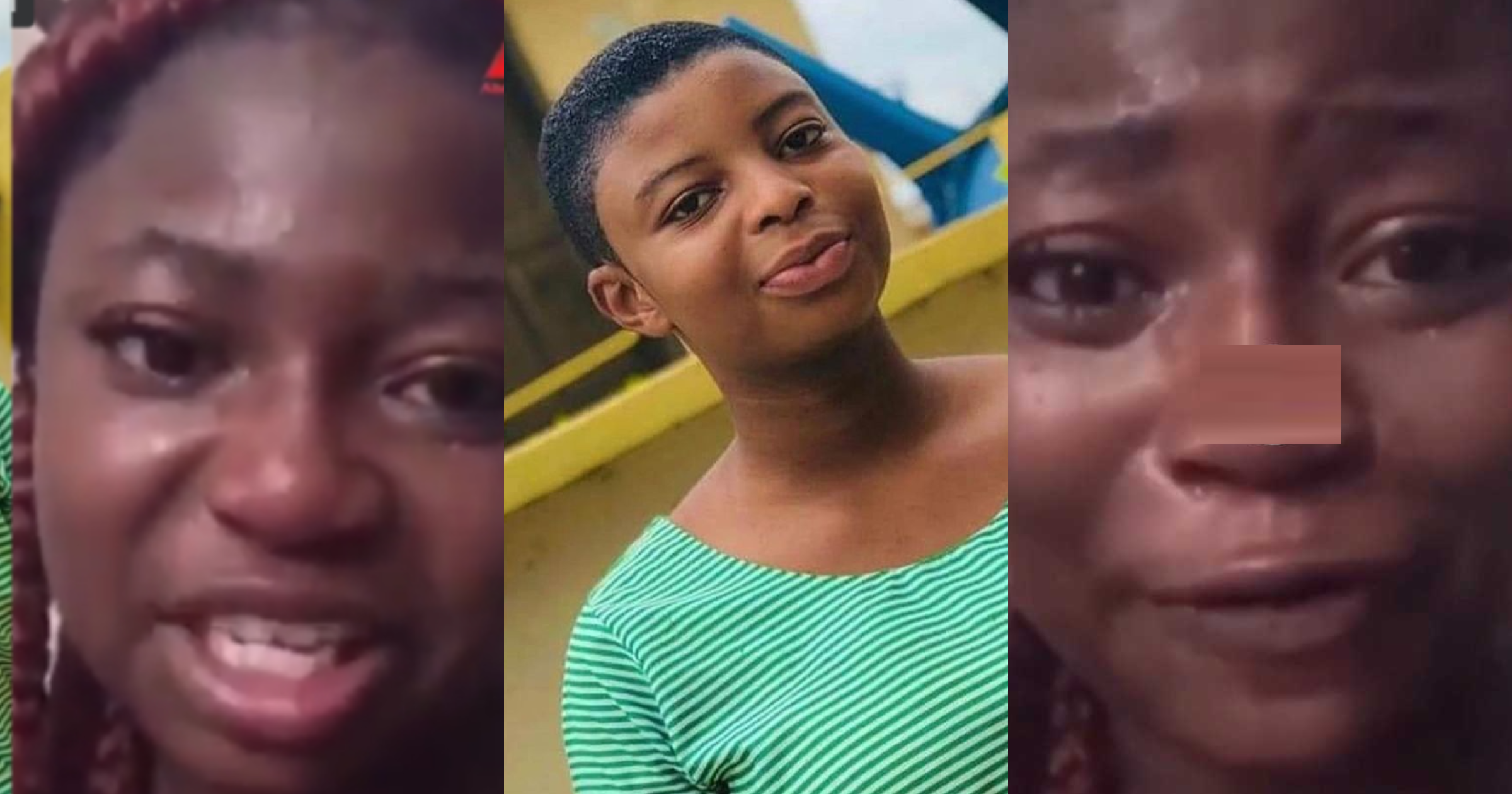 Leticia Kyere Pinamang: Sister Of JHS Girl Found Hanging In School's Dinning Hall Speaks In Sad Video
