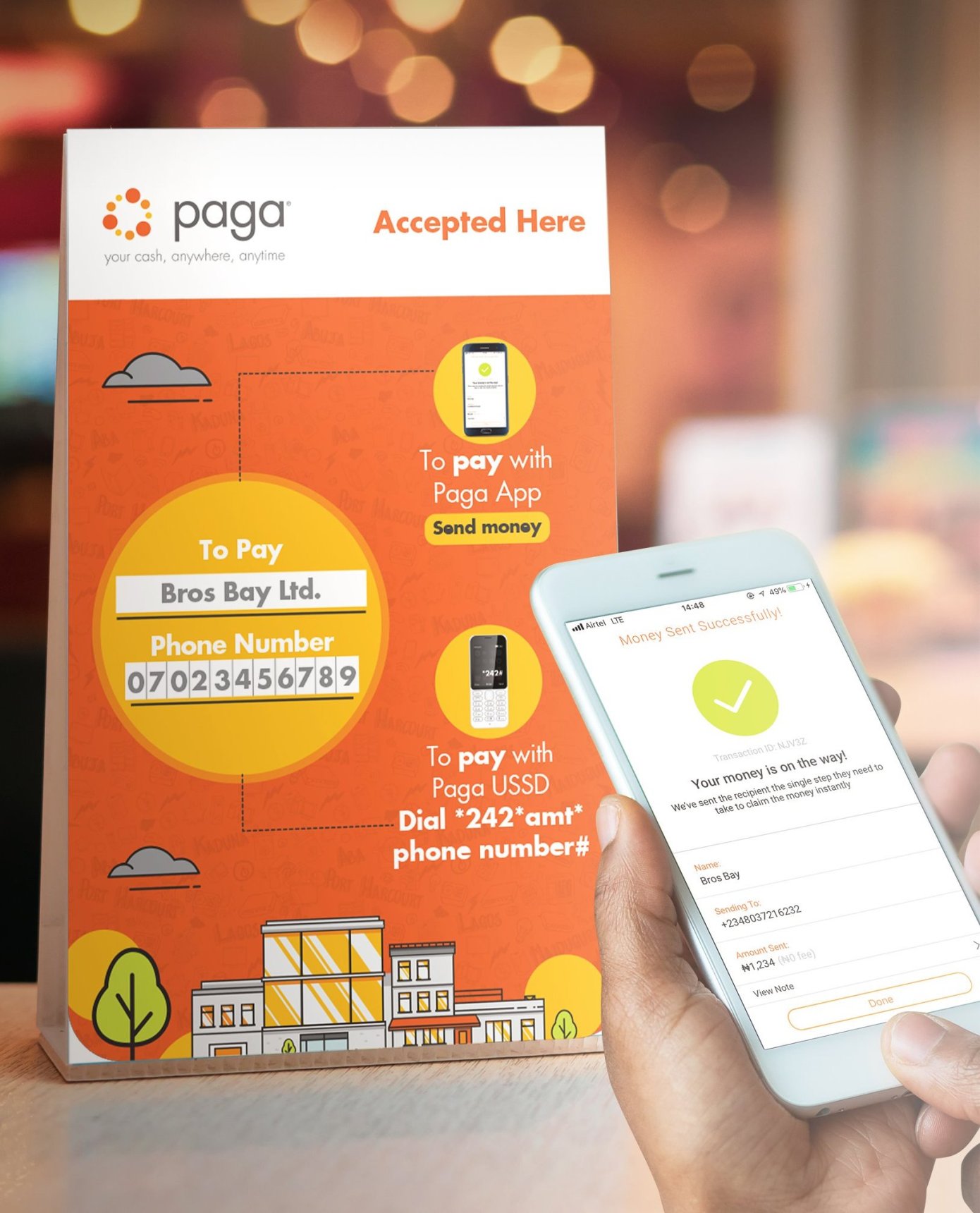 Paga: African startup teams up with Visa to provide fintech systems in Africa and beyond