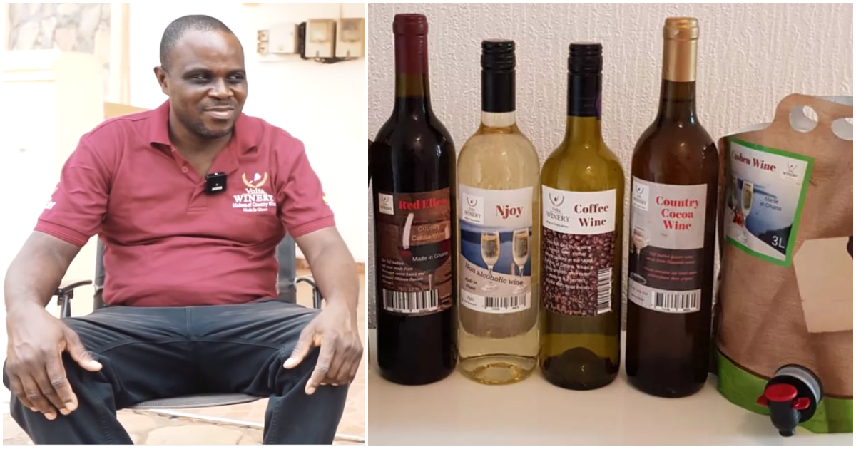 Producing refined wine from cocoa: How GH entrepreneur started with local crop in video