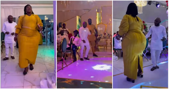 Plus-size woman stuns with her super curvy look at couple's wedding; netizen says “Go Captoria”