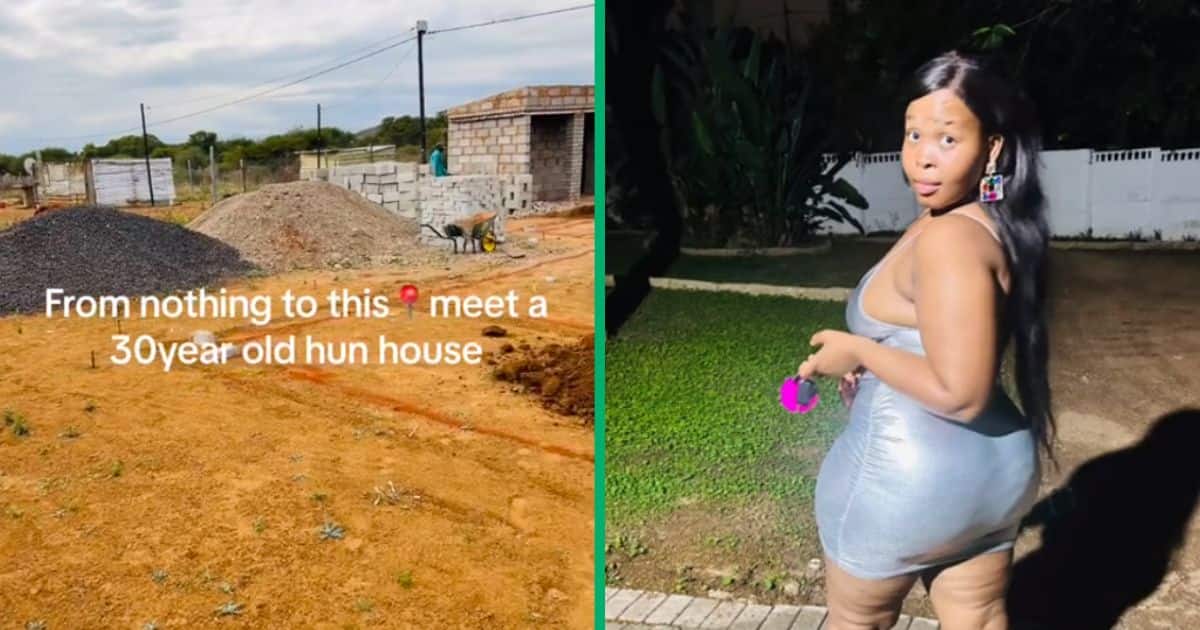 Limpopo woman builds house