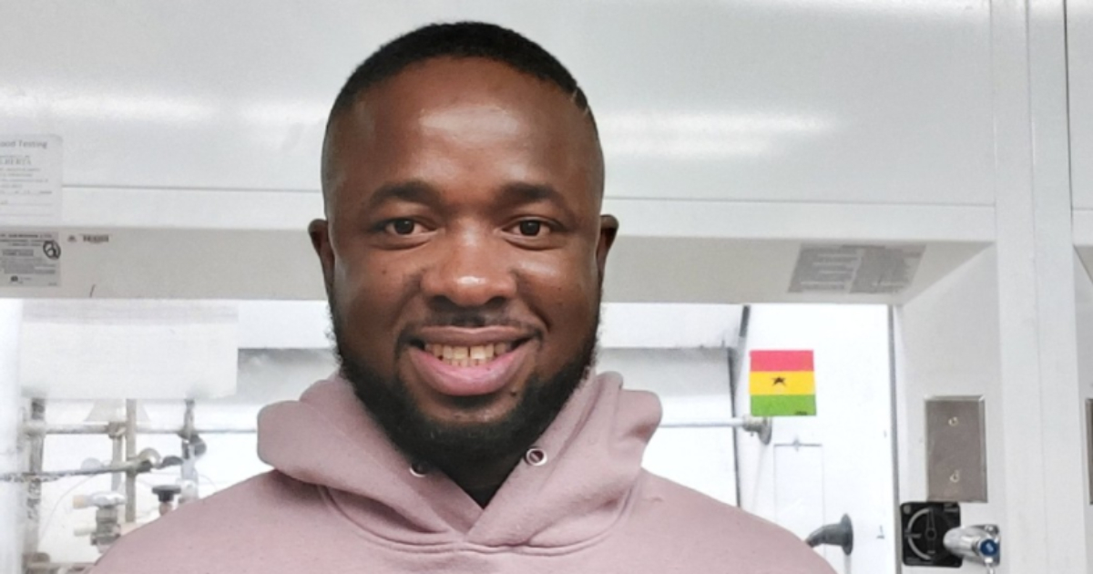 Ghanaian student achieves PhD in Chemistry