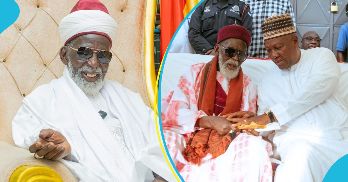 National Chief Imam Sheikh Osmanu Sharubutu turns 105, Mahama sends birthday wishes
