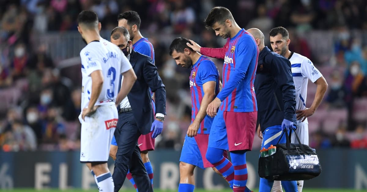 Sergio Aguero: Barcelona Striker Rushed to Hospital After Developing Breathing Problems During Alaves Game