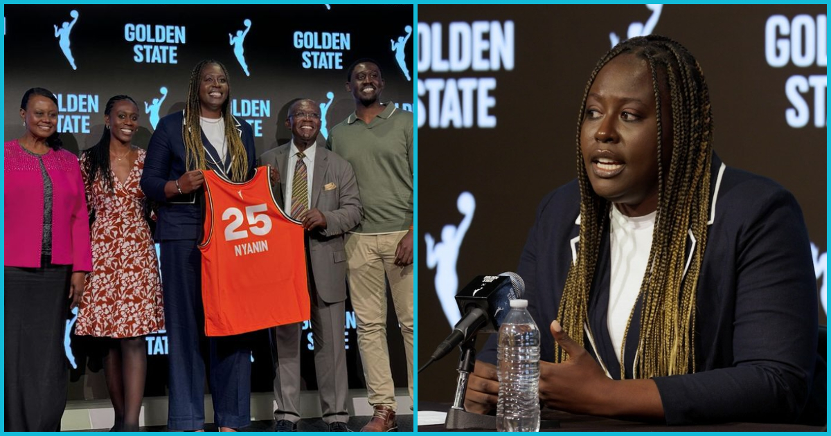 Ghanaian-American Ohemaa Nyanin Appointed As Manager Of WNBA Golden State, Speaks Twi At Unveiling