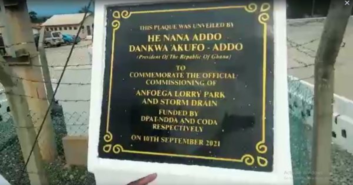 Viral video of Akufo-Addo commissioning transformer in Anfoega false