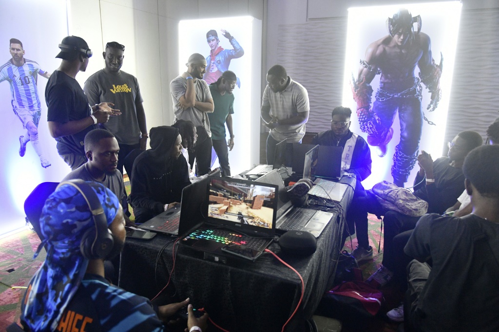 Competitors battled it out with popular eSports games like Call of Duty mobile, Street Fighter and the FIFA game