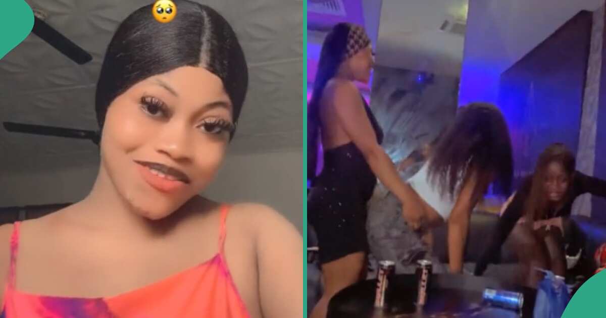 Nigerian lady causes stir as she shows what dad and her brothers did to her after she went to club with friends