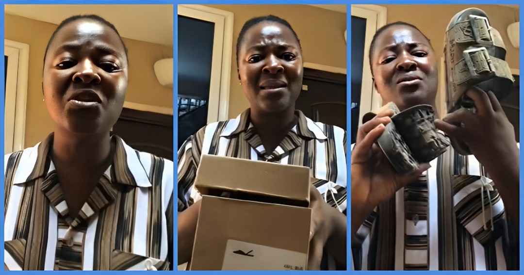 Date rush: Lady Popolampo disappointed in secret admirer who sent her worn-out slippers as gift