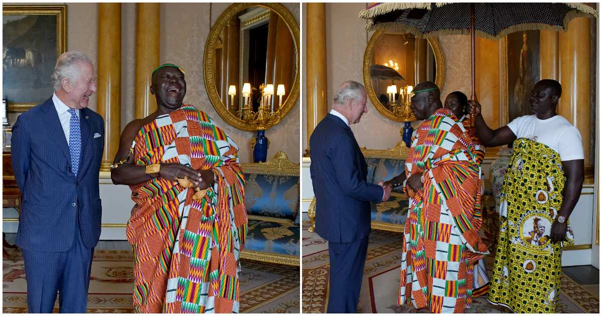 Earlier today, the Asantehene Otumfuo Osei Tutu II had an audience with  King Charles III at Buckingham Palace ahead of King Charles III's…