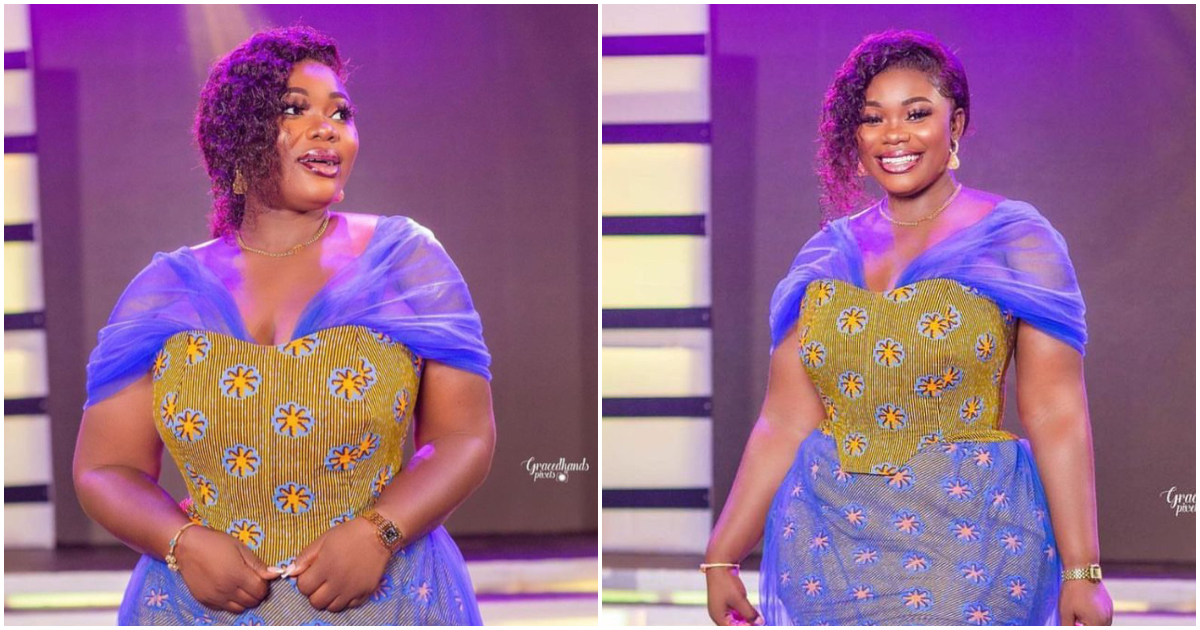 Akua GMB: Ex-wife and former beauty queen dazzles in African Print dress revealing flawless body