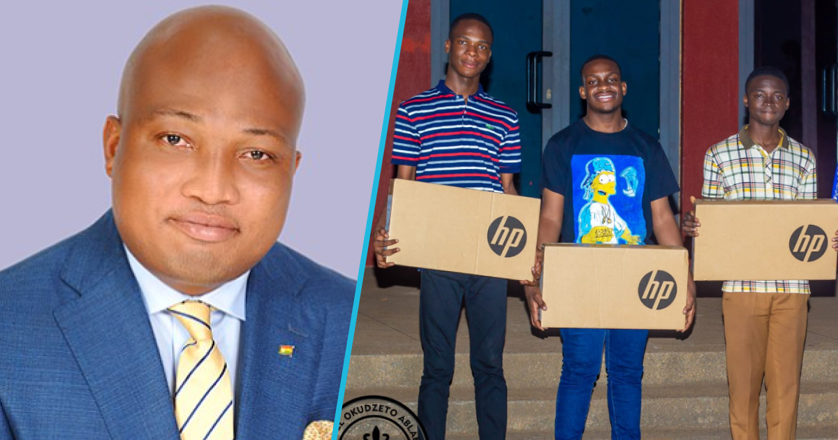 Ablakwa: GH MP gifts PRESEC boys new HP laptops for winning 2023 NSMQ contest: “Our God is Gr8”