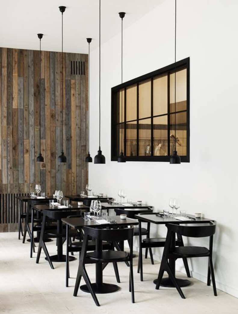Bicycle Junction - Cafe Interior Design, Slotted Menu Board by Proffer |  ArchiPro NZ
