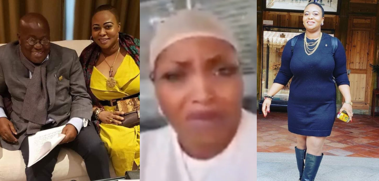 'Stop daring Serwaa Broni because she'll disgrace Akufo-Addo' - Lady friend warns in video