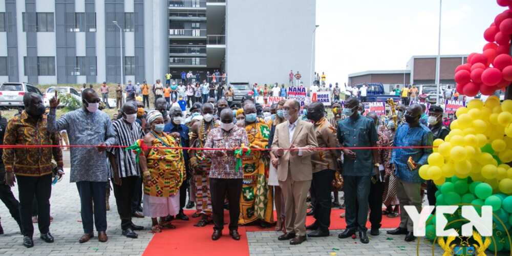 Akufo-Addo commissions the 'University in Somanya'; lovely photos drop