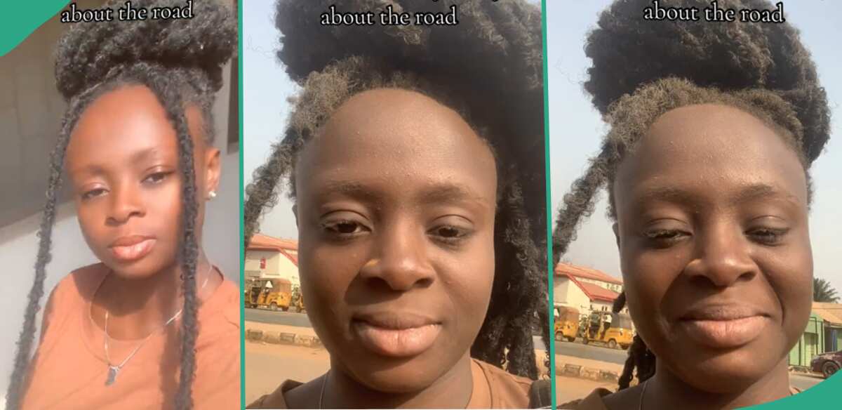 Lady shows her face and hair after travelling on dusty road using bike: "Everyone needs to see this"
