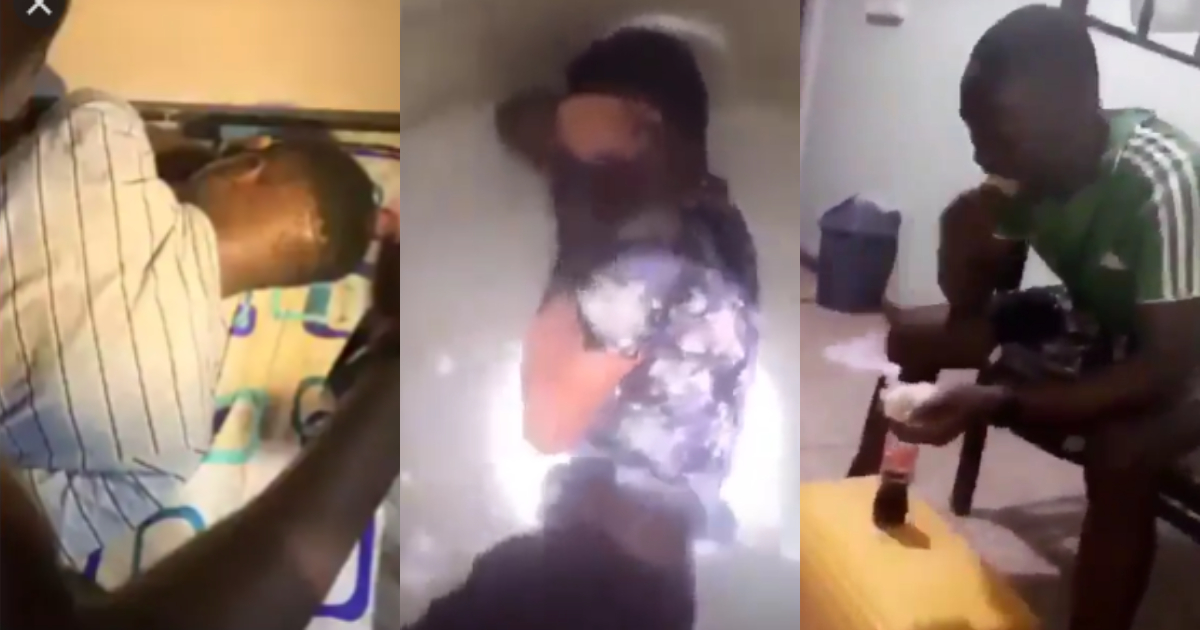 Odo ti akoma: 4 videos of fresh boys shedding uncontrollable tears after broken heart