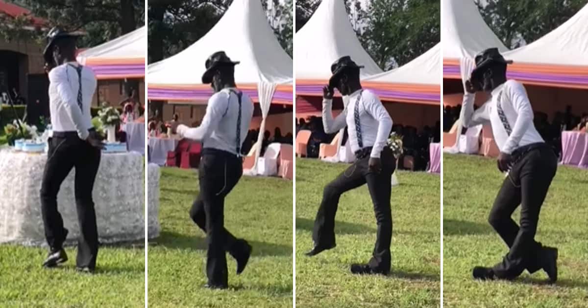Video of wedding performer moonwalking like a boss has people screaming for more: “Coolest thing I've seen”